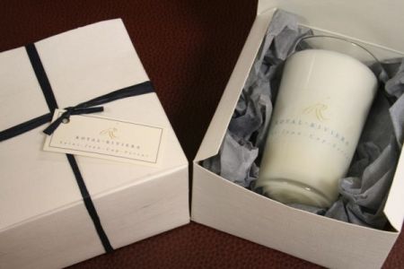 Personalized perfumed candle